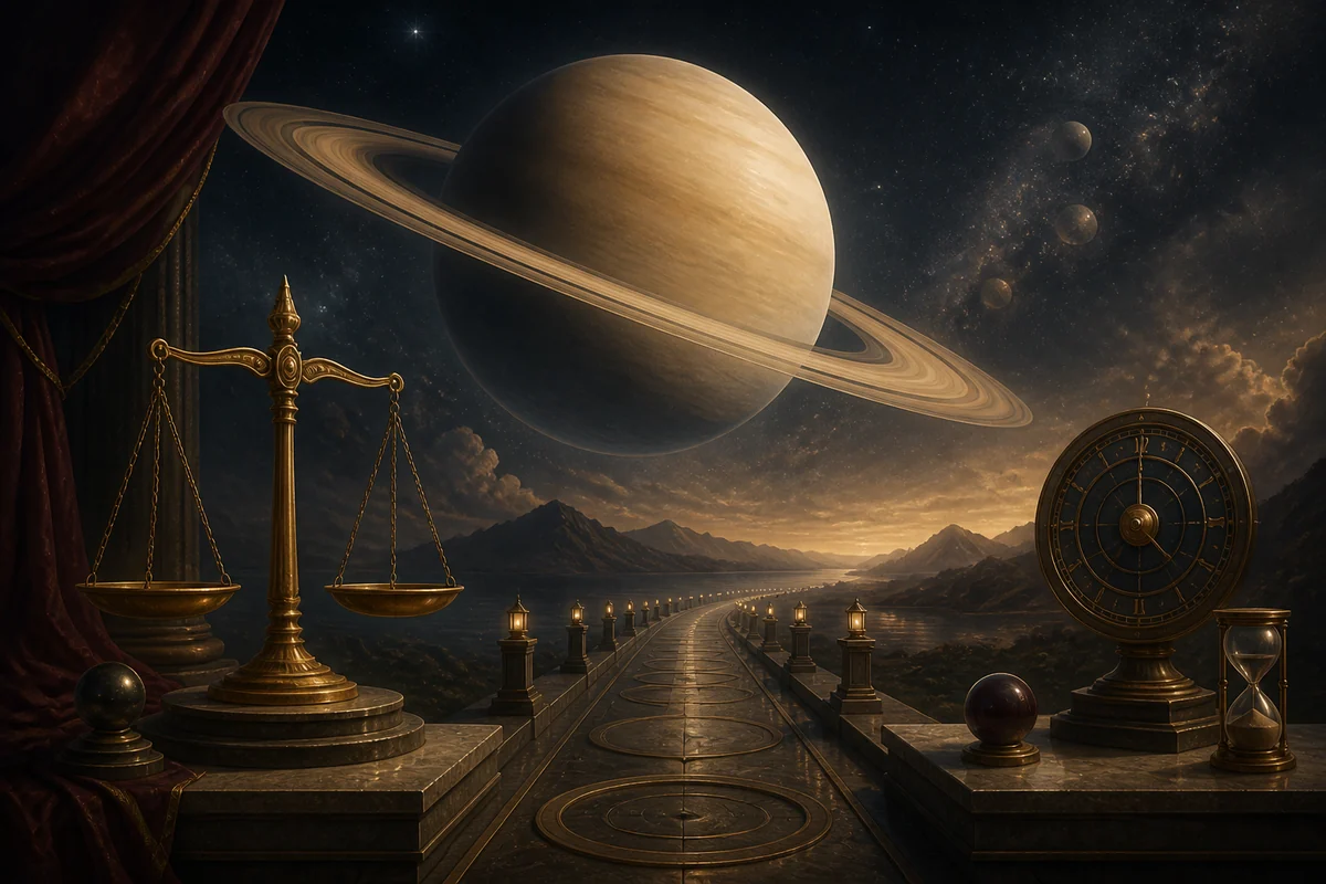Saturn, discipline, time and karma